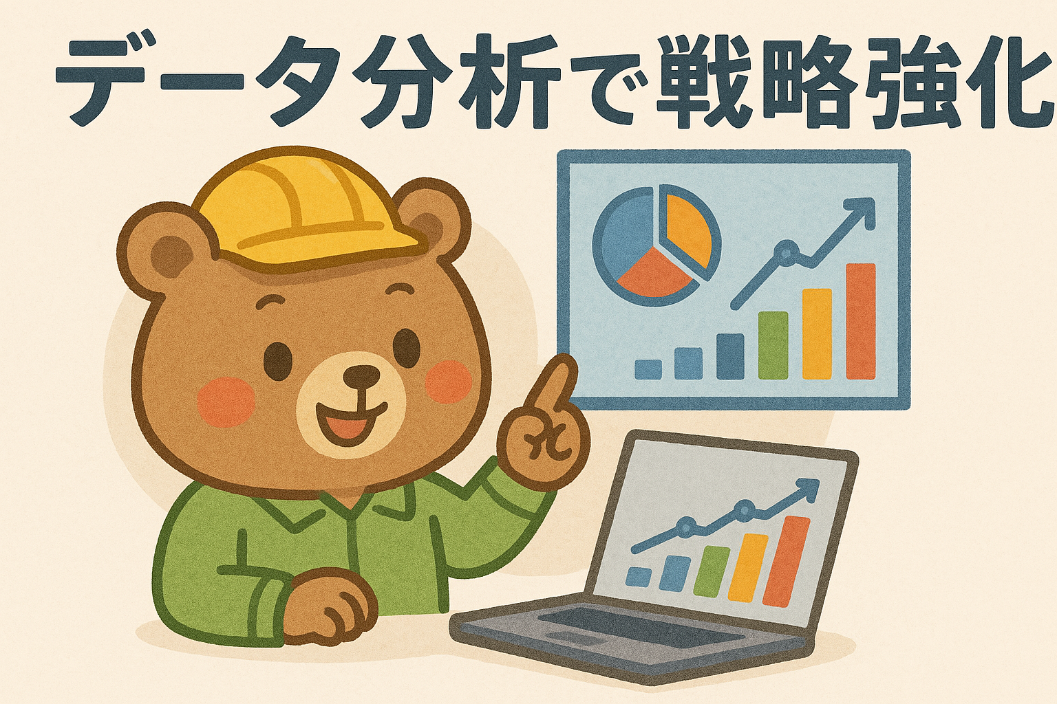 データ分析で戦略強化