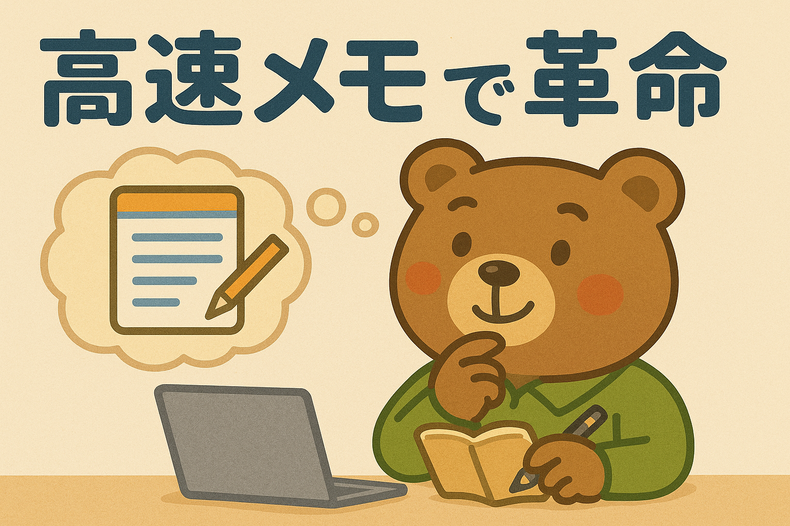 高速メモで革命